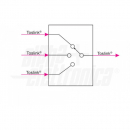 Commutatore Toslink 3 in 1 out