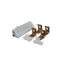 Profilo alluminio+cover opaca 2m