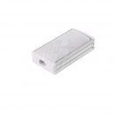 Profilo alluminio+cover opaca 2m