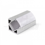 Profilo alluminio+cover opaca 2m