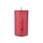 Candela Christmas red h12cm diametro 6,80cm