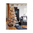 Albero Alaskan fir snowy 210cm diametro 125cm