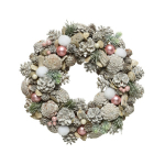Ghirlanda rotonda blush pink