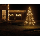 Struttura albero di Natale luminoso