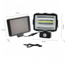 Faro LED con pannello solare