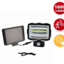 Faro LED con pannello solare