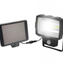 Faro LED con pannello solare