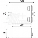 Alimentatore per LED 6W 24V