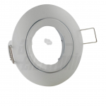 Supporto bianco per lampade led