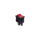 Deviatore Bilanciere Rosso Luminoso