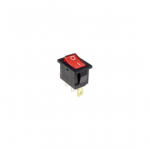 Interruttore a bilanciere rosso 12V