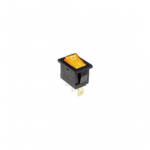 Interruttore bilanciere giallo 12V on-off 3P