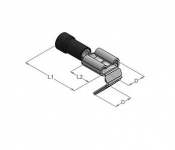 Capicorda preisolati M/F 6,3X0.8mm