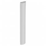Copricavo in alluminio 75cm Bianco