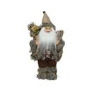 Babbo natale 45cm con pelliccia