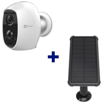 Ezviz kit energia per la sicurezza telecamera+pannello solare