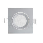 Supporto bianco per lampada led