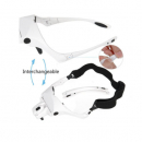 Occhiali Led con Lente d'ingrandimen