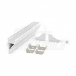 Profilo alluminio verniciato bianco