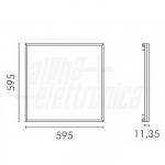 Pannello Led 60x60 40W 4000K