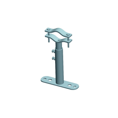 Zanca telescopica 15/24cm piastra