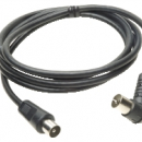 Cavo antenna TV M/F 9,5mm 3mt