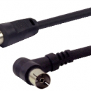Cavo antenna TV M/F 9,5mm 3mt