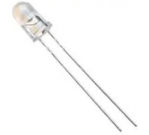 Segnalatore Led 3mm bianco 3300mcd