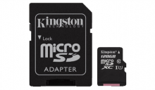 Micro SDXC 128GB con adattatore SD
