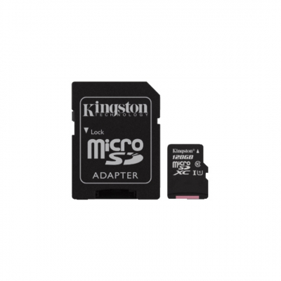 Micro SDXC 128GB con adattatore SD
