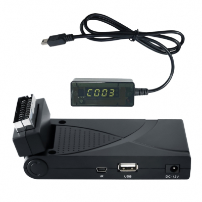 Decoder DVB-T2 mini scart HEVC