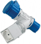 Moltiplicatore 1PR16A 2P+T 6H IP44