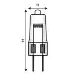 Lampadina Bispina G6.35 12V 35W