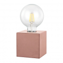 Lampada CUBO "Atena" touch RAME attaco E27