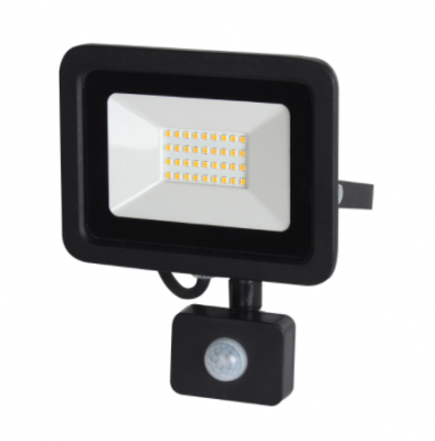 Proiettore LED 30W 4000K con PIR