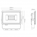 Faro led 240V 30W 4000K IP65