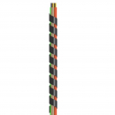 Spiralina cablaggio 4mm nera al