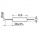 Resistenza 120 ohm 1/4w 1%