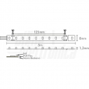 Striscia Led 24V 4,8W 5mt 2700k