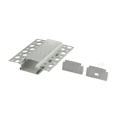 Profilo alluminio e cover opaco