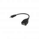 Adattatore USB da presa tipo A - spina micro USB tipo B