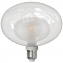 Lampadina globo E27 2in1 G9 2W Milky+trasparente