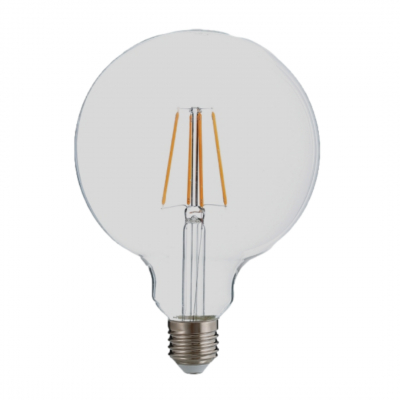 Lampada Globo 125mm 10W E27 2700k