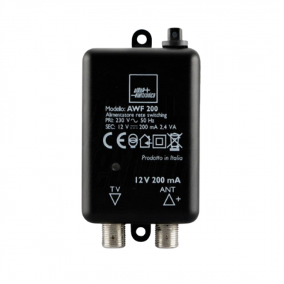 Alimentatore antenna 12V 200ma Switch.