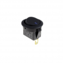 Interruttore bilanciere led blu12V ON-OFF 3P