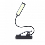 Luce da lettura cob 2Watt, con clip