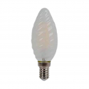 Lampada Led 6W 2700K E14 2700K Tortiglione