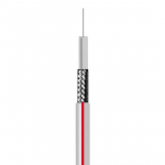 Cavo coax 5mm classe A color Rosso