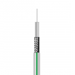 Cavo coax 5mm classe A color Verde