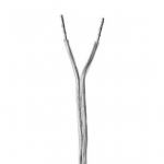 Cavo piattina argento 2x0.50mm